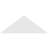 Triangle Surface Mount Non-Functional Brickmould Frame PVC Gable Vent 12/12 Pitch-43314902