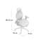 Polyester Blend Office Chair with Headrest-91737047