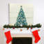 Coquillage de Noël - reproduction sur toile tendue-1076924672