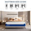 Matelas en mousse à mémoire de forme à refroidissement moyen en boîte-862778239-862778229