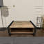 Table basse avec rangement de style traîneau