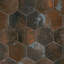 Polaris Hex 9" x 10" Porcelain Vintage Wall & Floor Tile