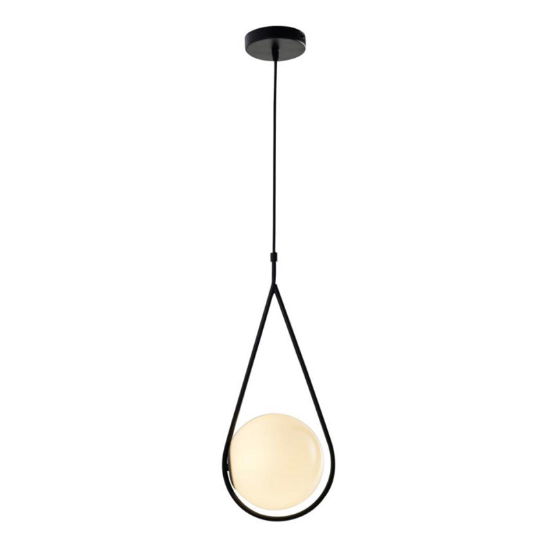 Chaffin 1 - Light Single Pendant, Black