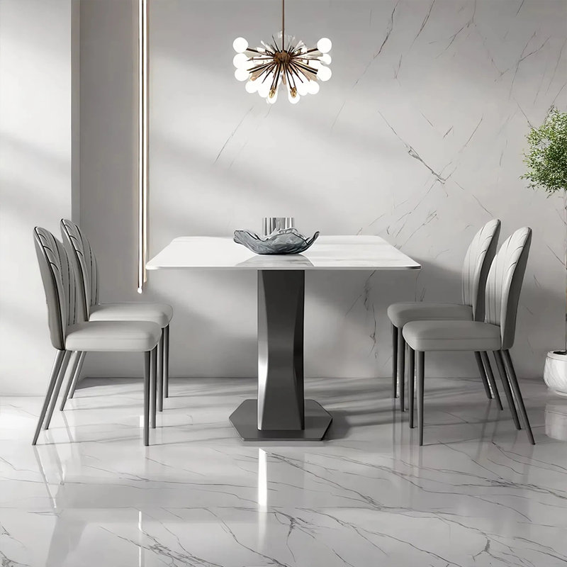 Ensemble de table et chaises Bright Rock, H 29,52 po x L 70,86 po x l 35,43 po