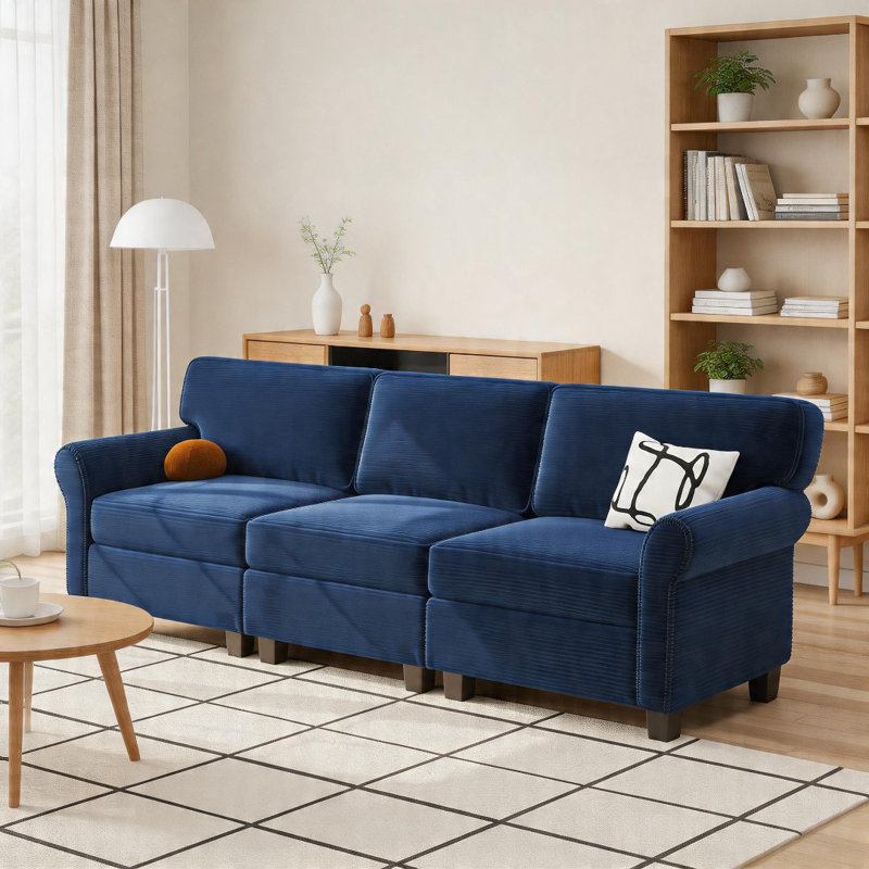 Sectionals, Corduroy - Blue