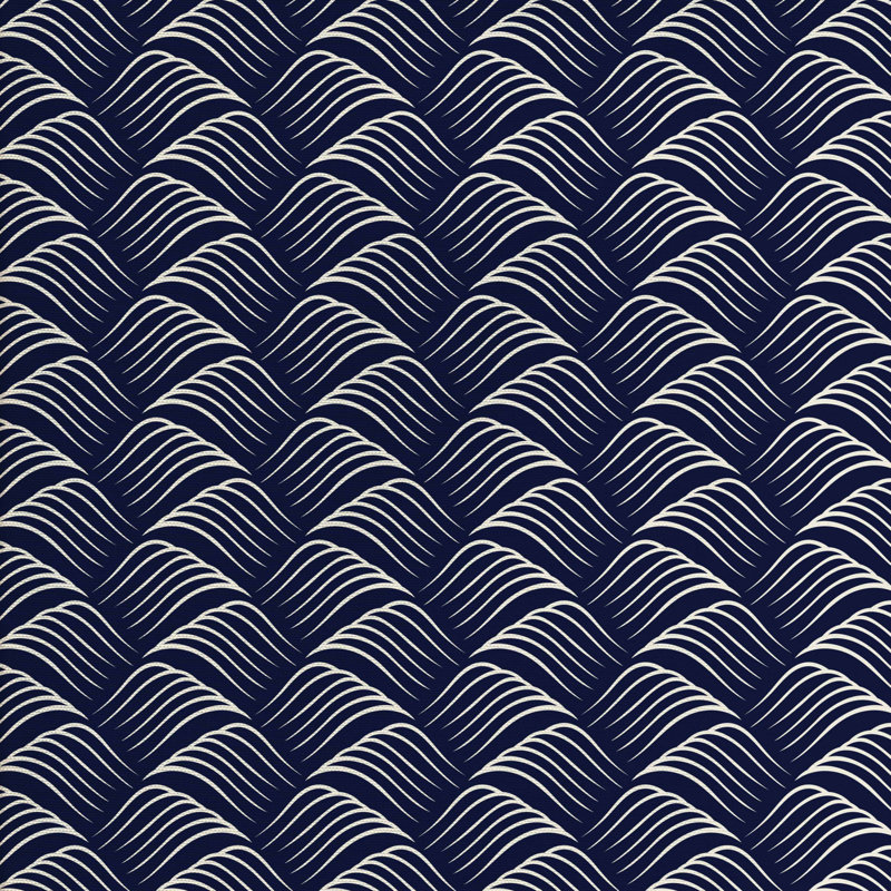 Tissu de conception ondulations, l 36 po x L 360 po