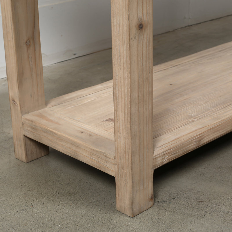 91'' W Solid Wood Console Table