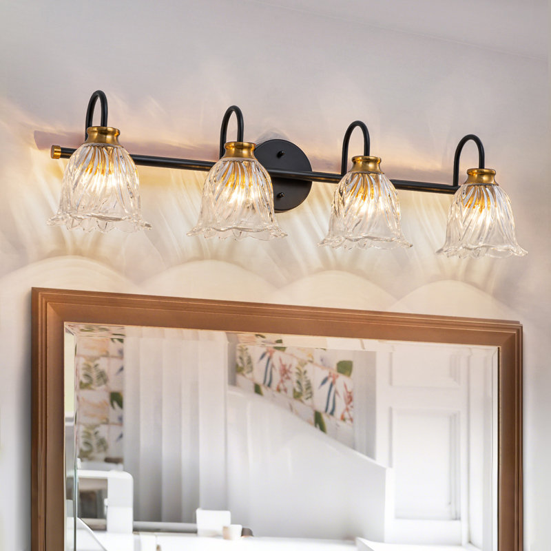 Éclairage pour salle de bain 4 lumières, 4