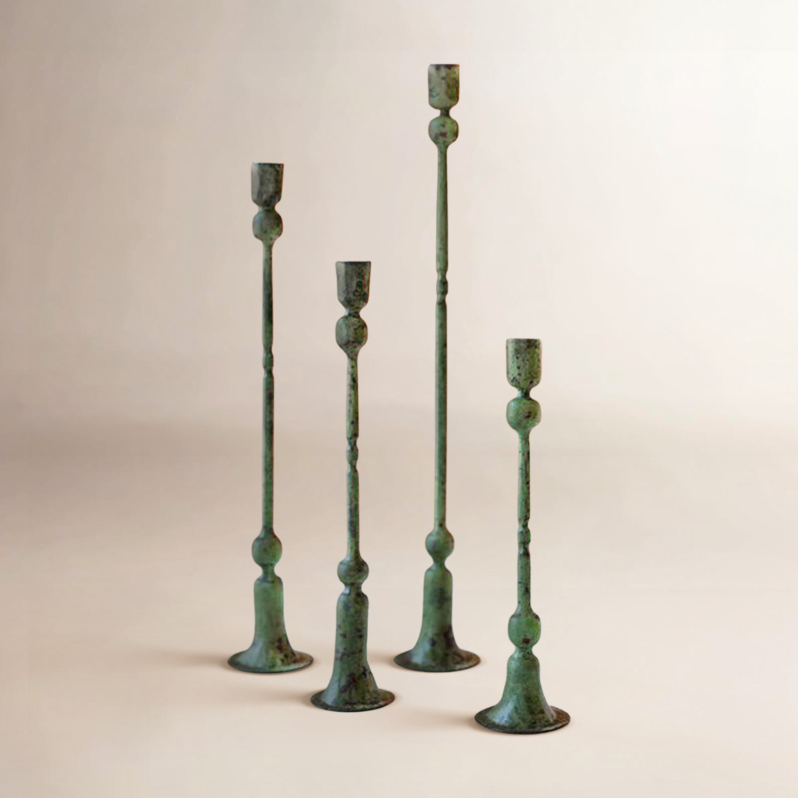 Ayres Iron Pillar Candle Holder