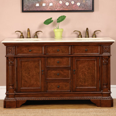 Ensemble de meuble-lavabo double 60 po Tingley