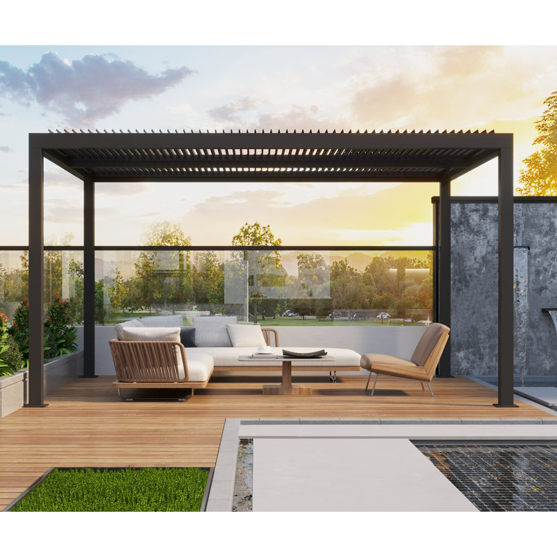Aluminum Pergola, 4.3m x 3.4m
