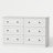 47.2'' W 6-drawer Double Dresser-141547425