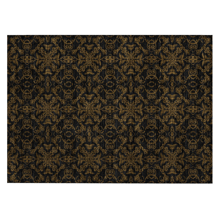 Mahaney Washable Oriental Indoor / Outdoor Rug