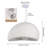 1 - Light Rattan Geometric Pendant-1289794751