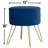 Wolfeboro Velvet Ottoman-428198933