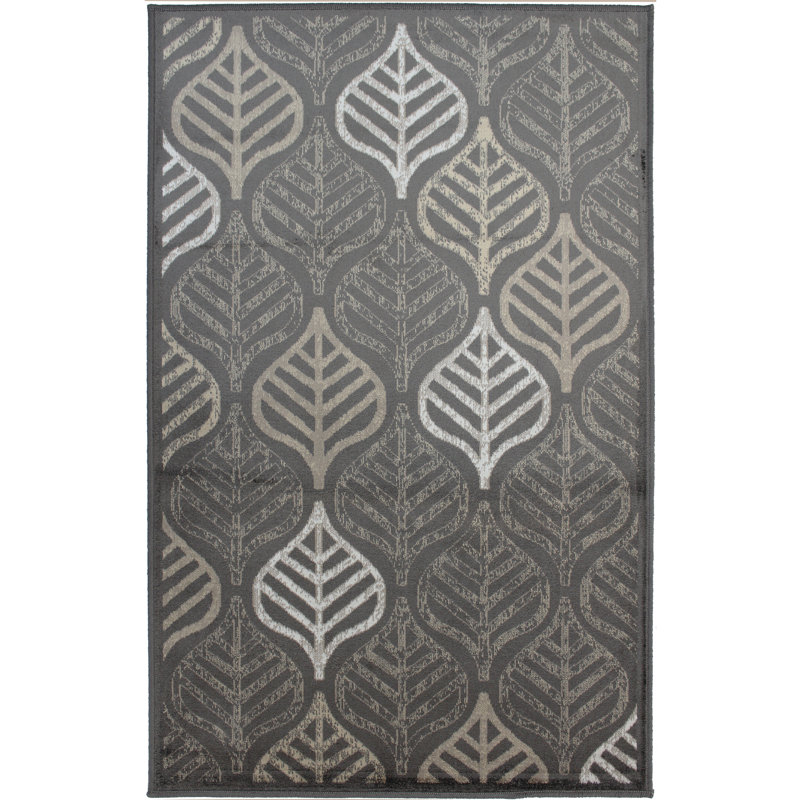 Feuille de noyer, Rectangle 3 pi 3 po x 4 pi 7 po