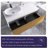 Rabun 48'' Single Bathroom Vanity with Resin Top