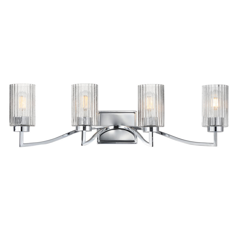 Rigata-Bath Vanity, Polished Nickel
