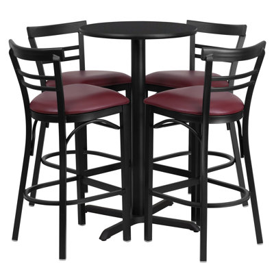4 - Person Pedestal Dining Set
