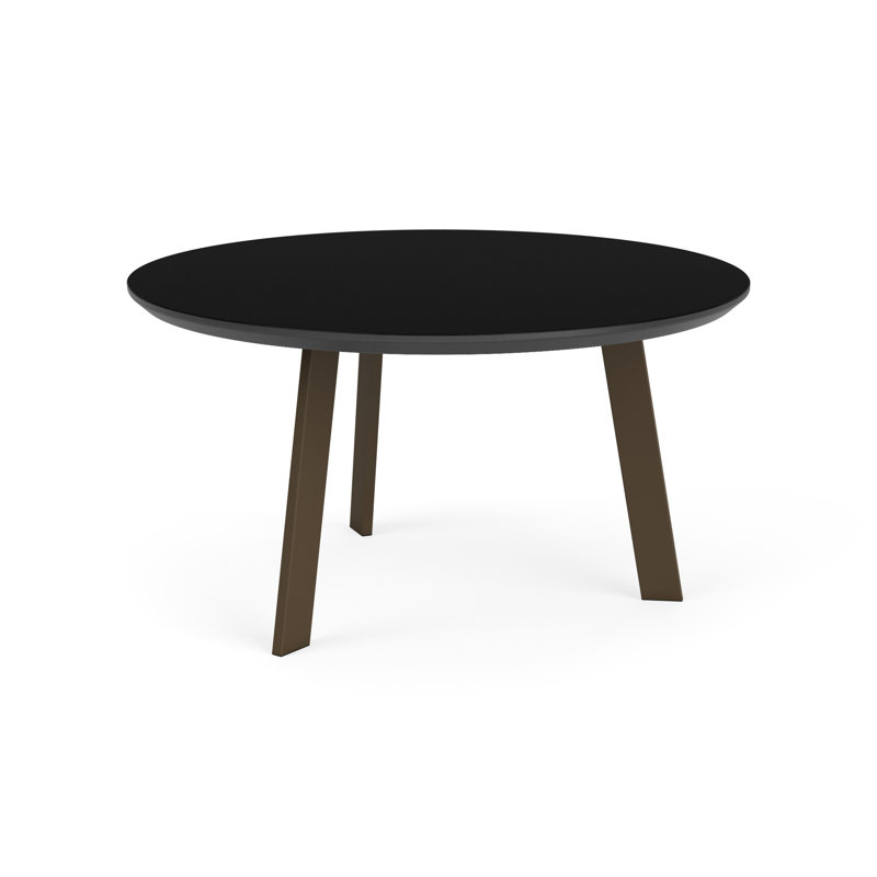 Table de bout Waterfall, Nuit noire, Bronze