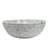 Handmade Marble Onyx Bathroom Sink, 16”, Round Vessel Sink, Textured Grey