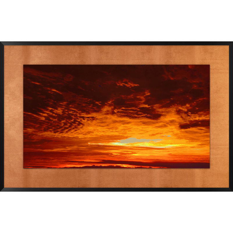 «Darkset» par Mat Sanders - Impression de cadre photo unique sur papier