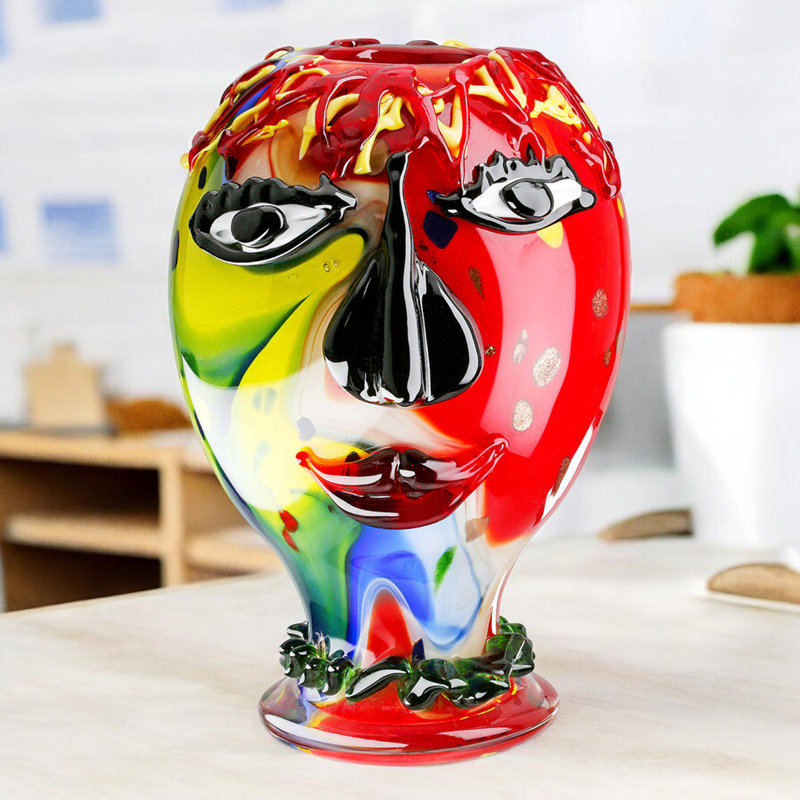 Maryville Handmade Glass Table Vase