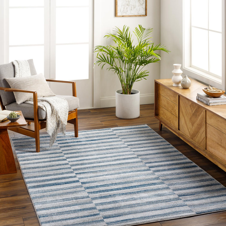 Tapis bleu Alban