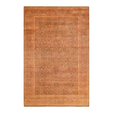 Classic One-of-a-Kind 6' 2" x 9' 5" Hand Knotted Area Rug