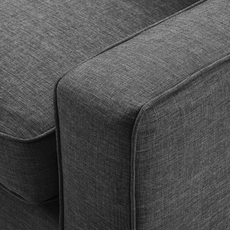 Serta - Harmon L-Shaped Fabric 2-Piece Sectional Sofa - Cream