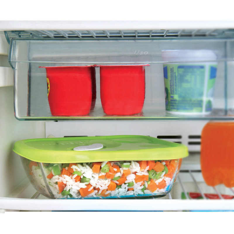 Plat de cuisson en verre Semper Square avec couvercle
