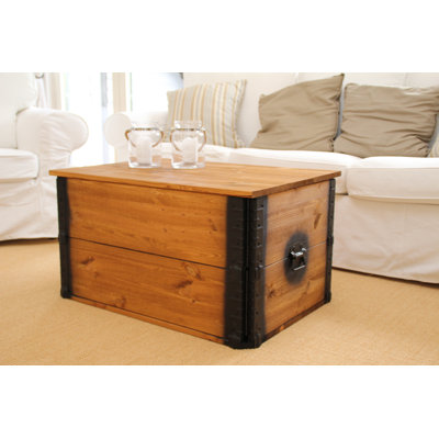 Williston Forge Solid Wood Box