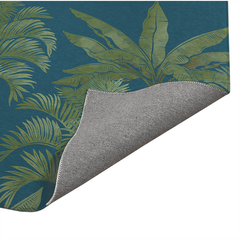 In the Jungle Outdoor Area Rug, Rectangle 3' x 5'