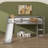 Multifunctional Twin Loft Bed, Includes An Exciting Slide For Added Fun-2124581233