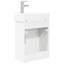 Single Bathroom Vanity with Ceramic Basin-143182516