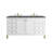 Chicago 60'' Double Bathroom Vanity with Top-86455833-86455834-101285422