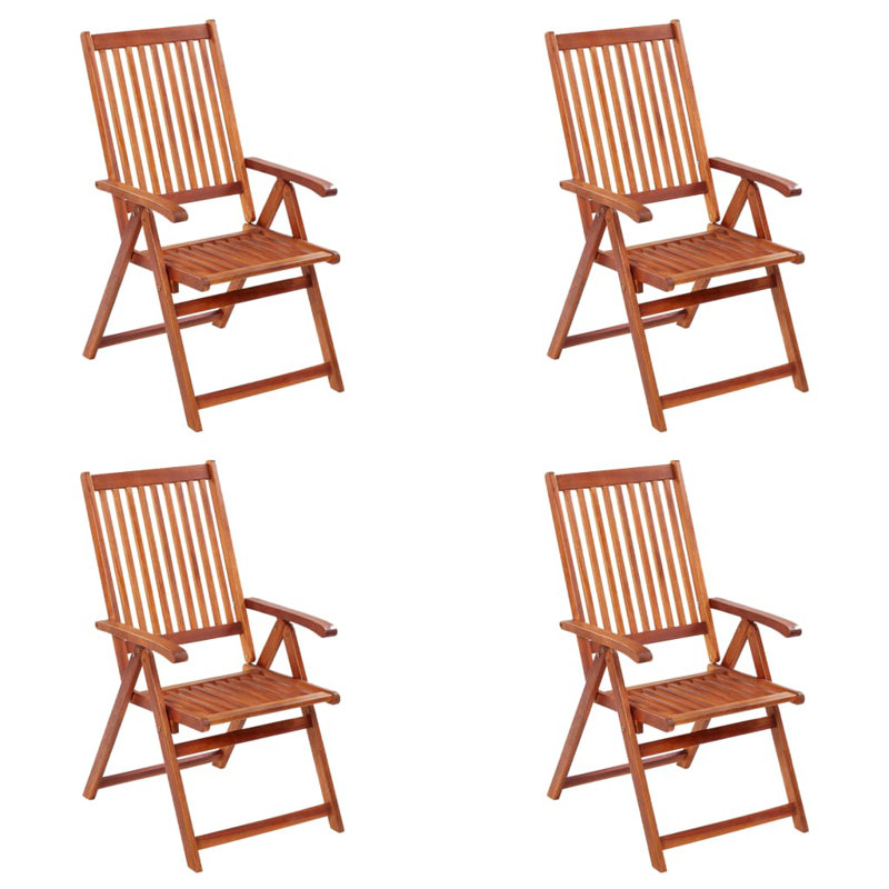 Acushnet Patio Dining Armchair with Cushion, Brown