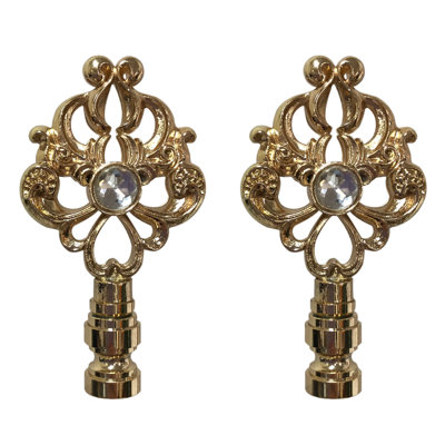 Floral Filigree Lamp Finial