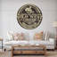 Wild West Rodeo - Horloge murale moderne-34141069