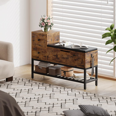 8 Pair Shoe Storage Bench
