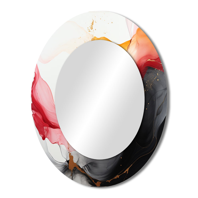 Miroir mural ovale Wild Wild Promises, 43 po x 33 po