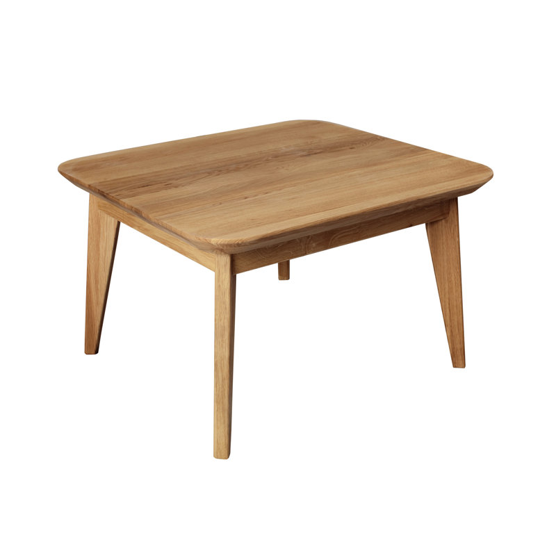 Gatsby Coffee Table, Heart Oak, 45cm H x 75cm L x 75cm W