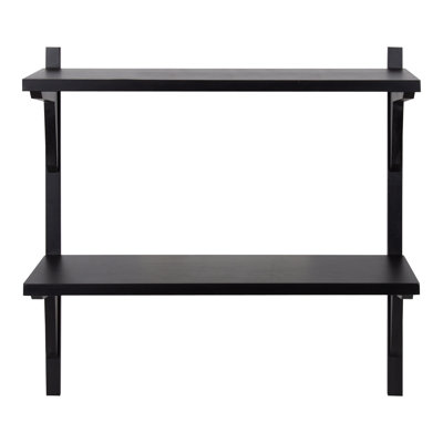 Baez Poplar Solid Wood Wall Shelf
