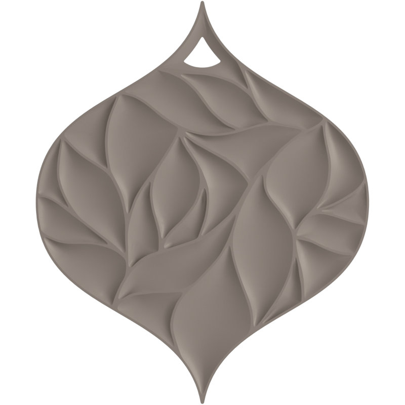 Leaf Trivet, Clay