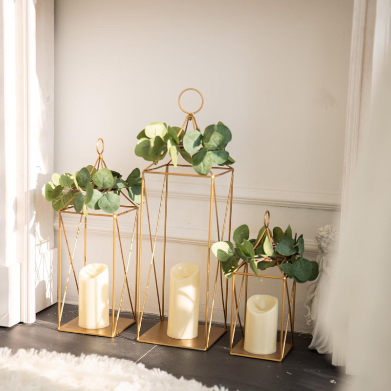23.75'' H Metal Lantern