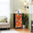 4 Drawer Dresser for Bedroom, Narrow Chest of Drawers, Wooden Top and Study Iron Frame 18"x37.5"-(WxH)