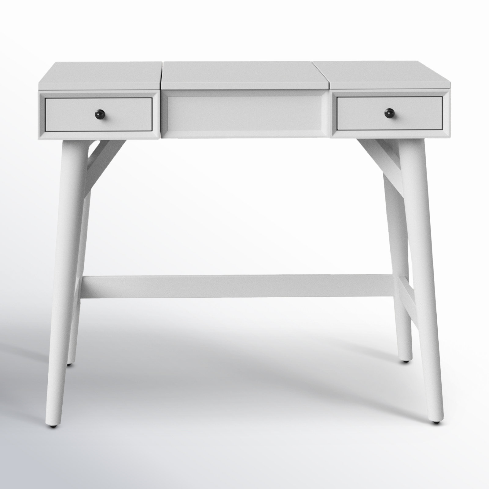 Williams Vanity with Mirror, White