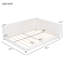 Grand lit plateforme tapissier Modern