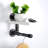 Stylish Pipe Shelf, Black, 5.9 x 11.0 x 5.9 inches | 100% MDF Construction, Durable and Modern Design | Perfect for Living Room, Office, or Kitchen Storage | Space-Saving Solution for Any Decor-684357997