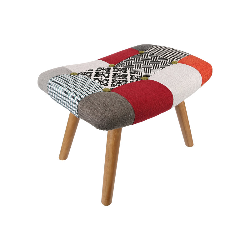 Caelinn Solid Wod Decorative Stool